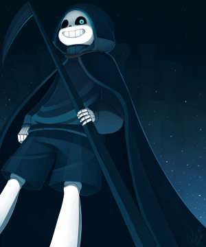 Reaper Sans Fanart Undertale AUs Amino