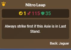 Jaguarjpg — Axie Infinity moves option 58
