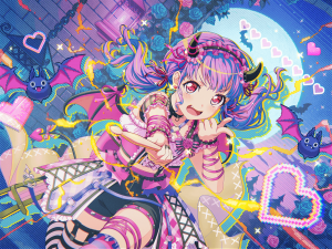 Blossoming Summer Moon Trainedpng — BanG Dream! Dream Fes Cards option 10