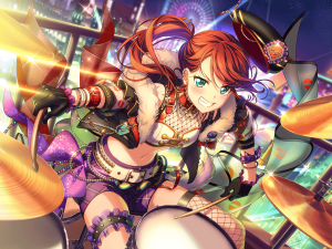 Full Power Rehearsal Trainedpng — BanG Dream! Dream Fes Cards option 24