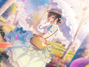 Waving To The Sun Trainedpng — BanG Dream! Dream Fes Cards option 50