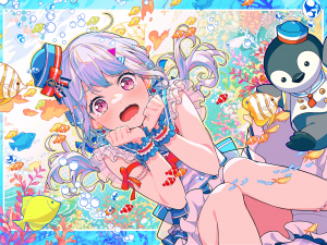 Zzzzz 1685804539beneath The Sunny Skies Trained — BanG Dream! Dream Fes Cards option 56