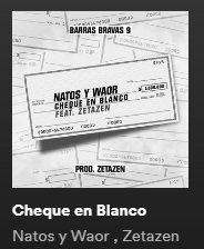 Cheque En Blancopng — Barras Bravas - Natos & Waor option 6