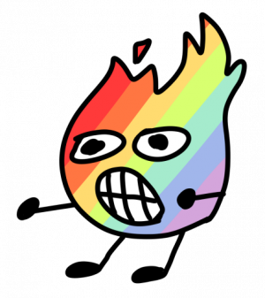 Rainbowfirey Redrawpng — Battle For X Tier List (Updated) option 14