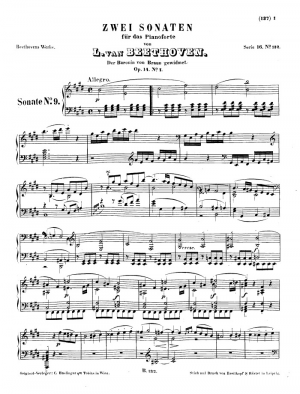 B9jpg — Beethoven Sonata's option 32