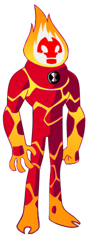 Standingheatblastpng — Ben 10 Reboot Aliens From Ben 10 (Reboot) option 63