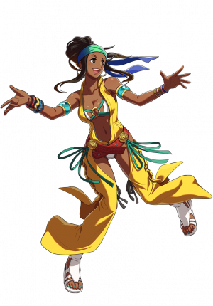 Heroine Zarinapng — Best Black/African Fighting Game Characters option 16