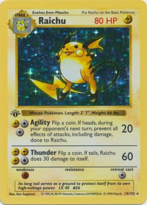 Create a Best First Edition Pokemon Cards Tier List - TierMaker