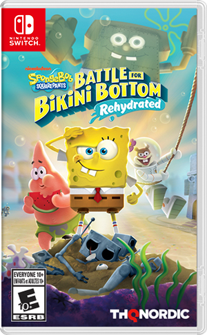 Spongebob Squarepants Battle For Bikini Bottom Rehydrated Switch Boxpng — Best Nintendo Switch Games For All Time (400+ Games) option 46