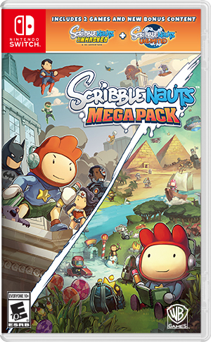Zz1601907599switchscribblenauts Megapackboxpng — Best Nintendo Switch Games For All Time (400+ Games) option 400