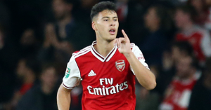 Gabriel Martinelli Arsenal Celebrationjpg — Best Premier League Attackers 2019/20 option 35