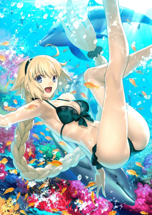 Zz161896410537jeanne Darc Archer Png — Best Top NasuVerse Waifu's Tier List option 37