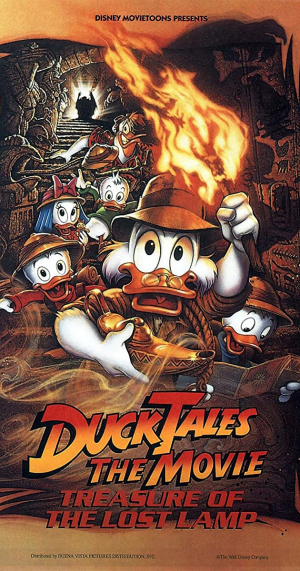 Ducktales The Movie Treasure Of The Lost Lamp Posterjpg — Better Disney Movie Tier List option 23