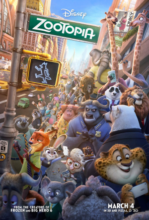 Zootopia Posterjpg — Better Disney Movie Tier List option 116