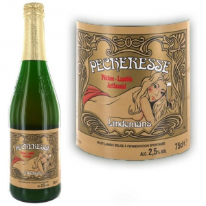 Lindemans Pecheresse 75cl 2 5degjpg — bieres option 40
