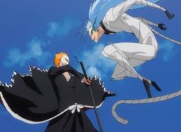 Ep166ichigovsgrimmjowpng — Bleach All Manga Fights option 39