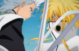 Ep221hitsugayavsharribelpng — Bleach All Manga Fights option 51