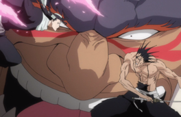 Ep289kenpachibyakuyavsyammypng — Bleach All Manga Fights option 58