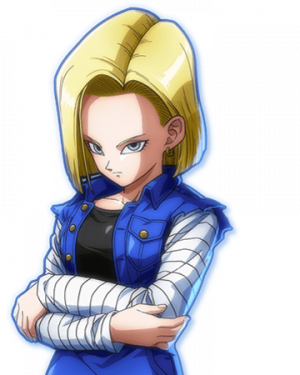 Android18artworkpng — Blonde Haired Waifus option 11
