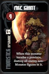 Fire Giantpng — Blood Rage cards option 11