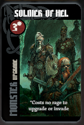 Soldier Of Helpng — Blood Rage cards option 56