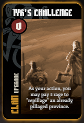 Tyrs Challengepng — Blood Rage cards option 67