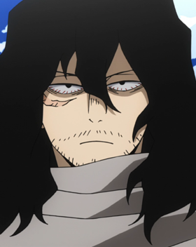 Shota Aizawa Eraserheadpng — Bnha characters option 75