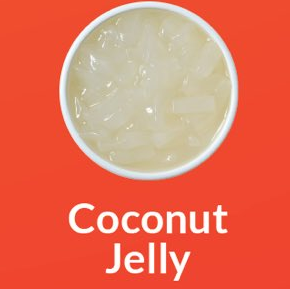Coconut Jellypng — Boba Toppings option 6