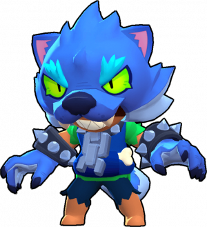 Leonskin Werewolfpng — brawl stars skin template every skin option 40