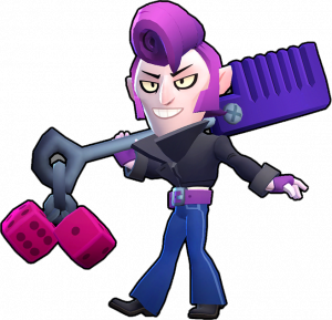 Mortisskin Rockabillypng — brawl stars skin template every skin option 43