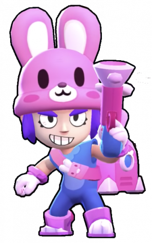 Pennyskin Bunnypng — brawl stars skin template every skin option 47
