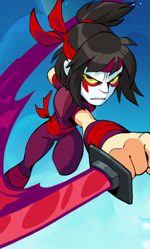 Hattoripng — Brawlhalla Legend Tierlist (reno last legend) option 16