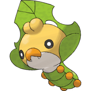 47 Sewaddlepng — Bug Type Pokémon (as of Gen. 8) option 50