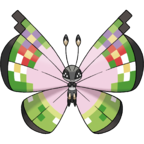 67e Vivillon Fancypng — Bug Type Pokémon (as of Gen. 8) option 75