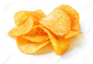 91896839 Chips Potato Potato Chips Isolated On White Background Jpg — Burger ingredients option 3