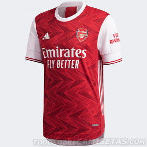 Arsenal 2020 21 Adidas Home Kit 4jpg — Camisetas premier league 20-21 local option 4