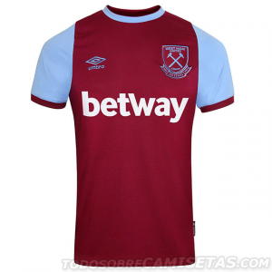 West Ham 2020 21 Home Kit Umbro 3 1jpg — Camisetas premier league 20-21 local option 19