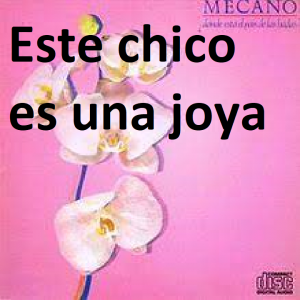 Este Chico Es Una Joyapng — Canciones de Mecano (Álbumes Originales) option 27