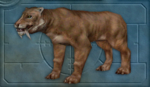 Carnivoresiceagesmilodonpng — Carnivores dinosaur hunter creatures tier list option 11
