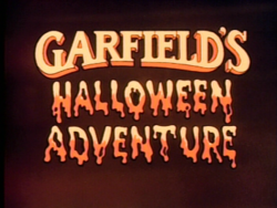 Garfieldshalloweenadventuretitlepng — Cartoon Halloween Specials option 20