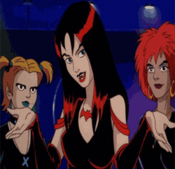 Hex Girlsgif — Cartoon Goth Girls option 6
