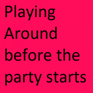 Playing Around Before The Party Startspng — Childish Gambino Songs option 51