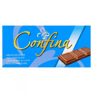 Confina Reep Melk 100gr 15351png — Chocolade reep tierlinstien option 29