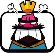 All King emotes in Clash Royale 