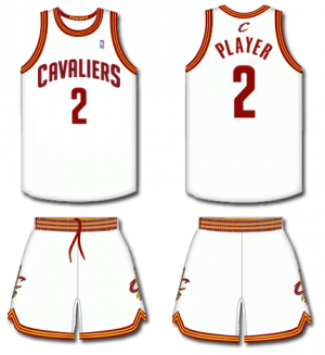 Cavs jersey shop history