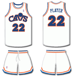 Cavs uniform history clearance