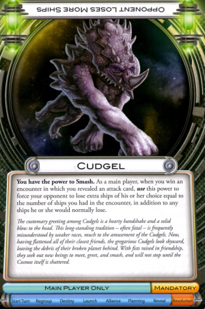 Cudgelffgjpg — Cosmic Encounter Aliens (Base Set) option 8