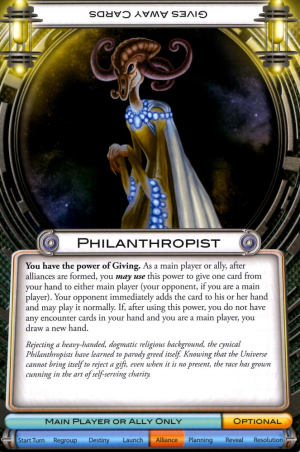 Philanthropistffgjpg — Cosmic Encounter Aliens (Base Set) option 33