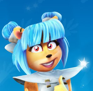 Tropy Girl 4png — Crash Bandicoot Characters option 60