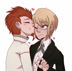 Byakuya X Leonpng — Danganronpa 1 ships option 19